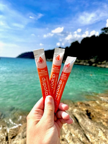 RAYODRIP : ORANGE ELECTROLYTE SACHET BOX